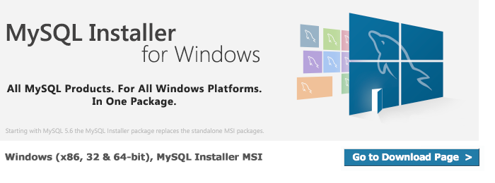 Download MySQL Installer