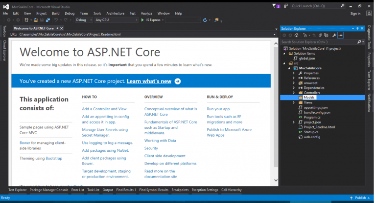 MySQL :: Getting Started With ASP.NET Core And MySQL Connector/NET