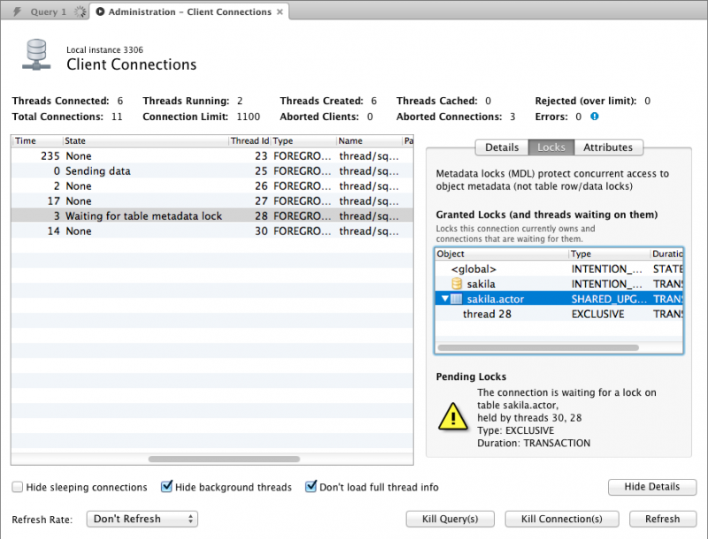 Mysql lock table. Mysql lock table