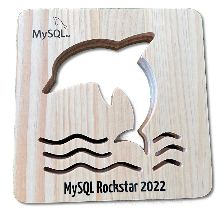 MySQL Rockstar 2022 award