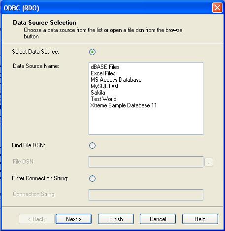 connection string mysql