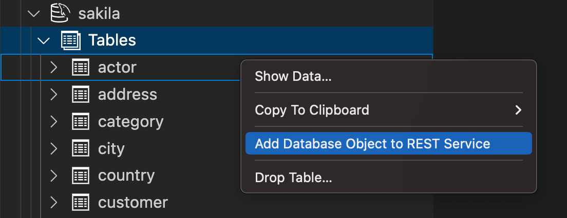 Adding a Database Object
