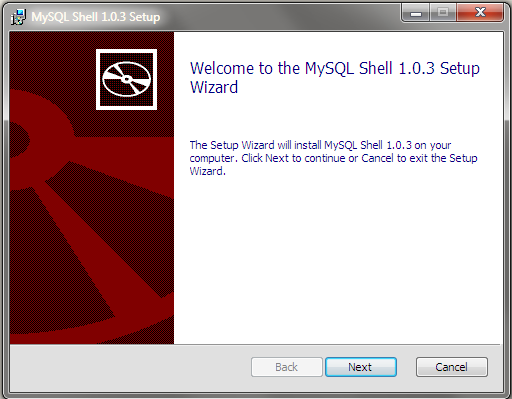 Installation of MySQL Shell on Windows