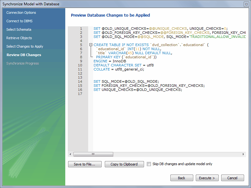 mysql create database utf8 example