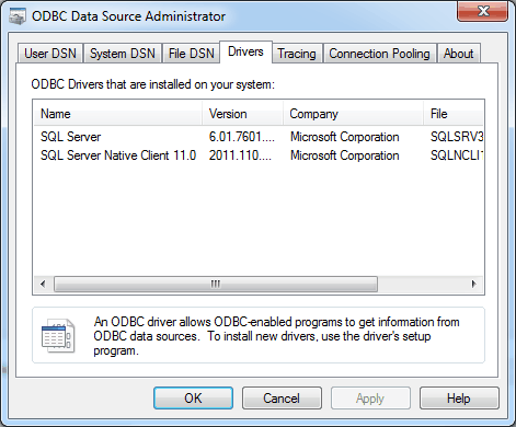 Microsoft sql native client. ODBC data sources. ODBC Windows 10. Aap Server Driver Windows 10.