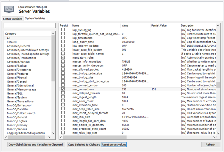 Naming convention for variables in mysql workbench anydesk modifier key gets stuck