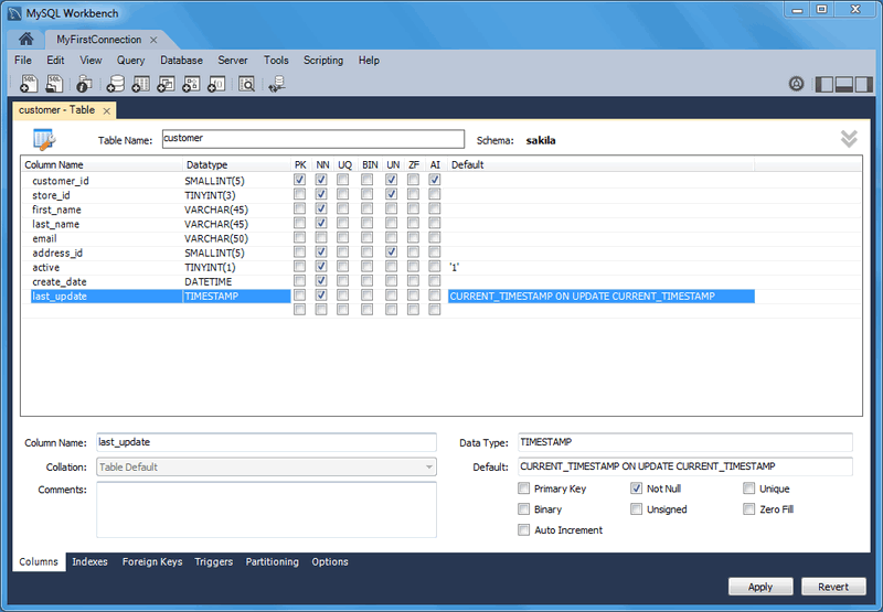 Adding Data In MySQL Workbench