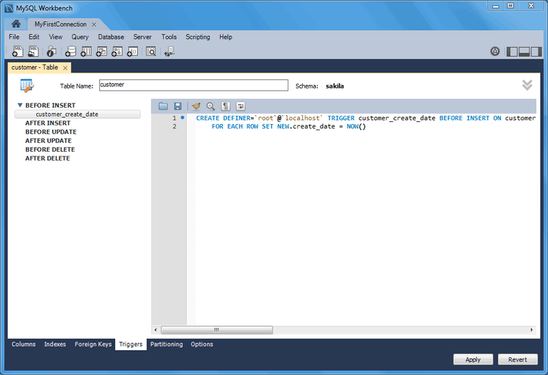 mysql-mysql-workbench-manual-8-1-10-5-triggers-tab